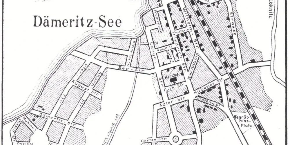 Erkner - 1914 ca - Plan