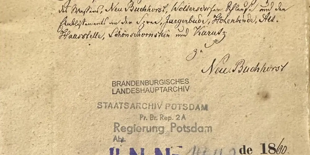 Kirchenverwaltung und Schulwesen